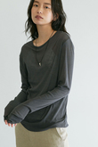 【La nature linge】ロングスリーブTシャツ