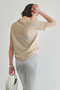 【予約販売】【La nature linge】シアーハーフスリーブTシャツ ガリャルダガランテ/GALLARDAGALANTE