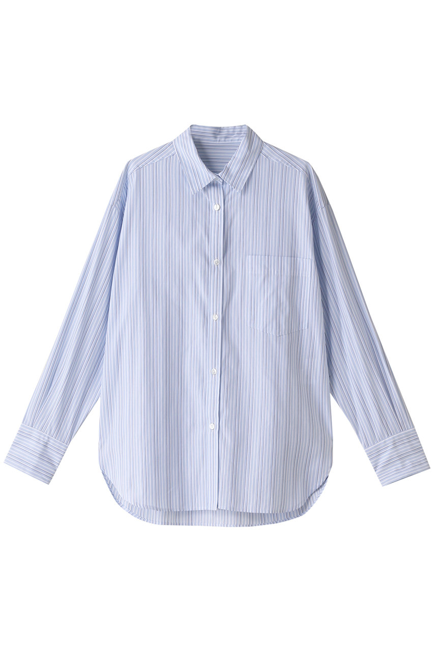 ＜ELLE SHOP＞ GALLARDAGALANTE レギュラーシャツ (ストライプ2 F) ガリャルダガランテ ELLE SHOP