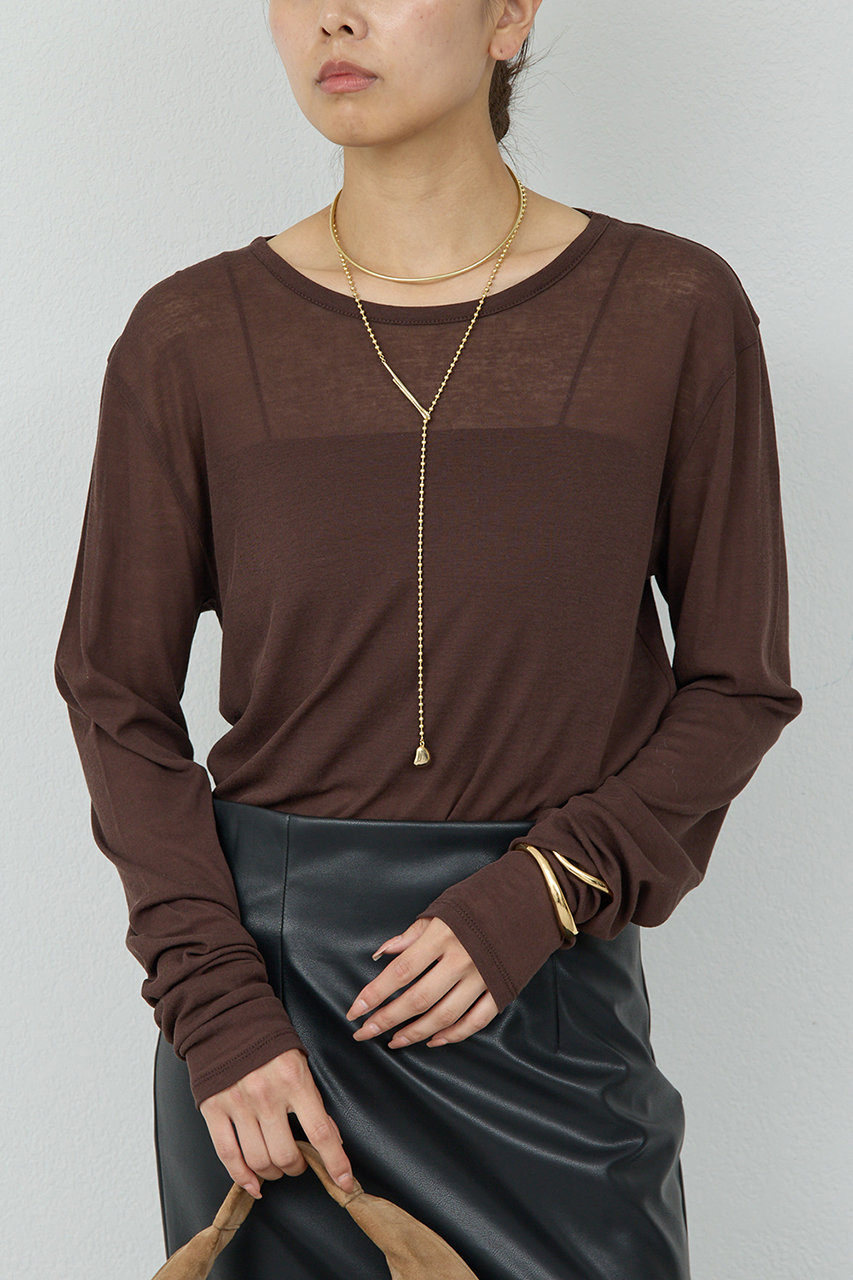 【La nature linge】NEWロングスリーブTシャツ