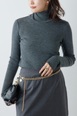 【La nature linge】ウールタートルカットソー