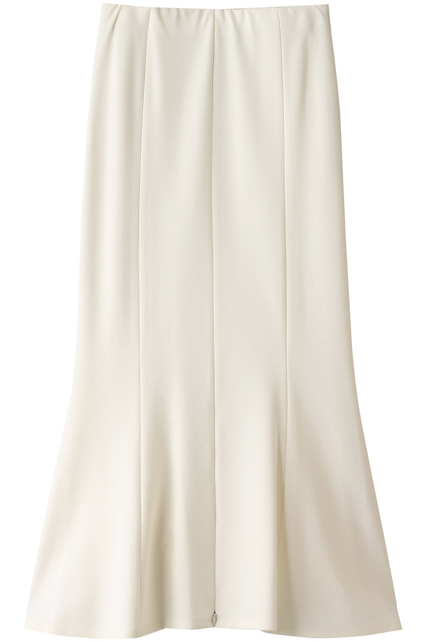 ＜ELLE SHOP＞ GALLARDAGALANTE ポンチマーメイドスカート (オフホワイト 1) ガリャルダガランテ ELLE SHOP画像