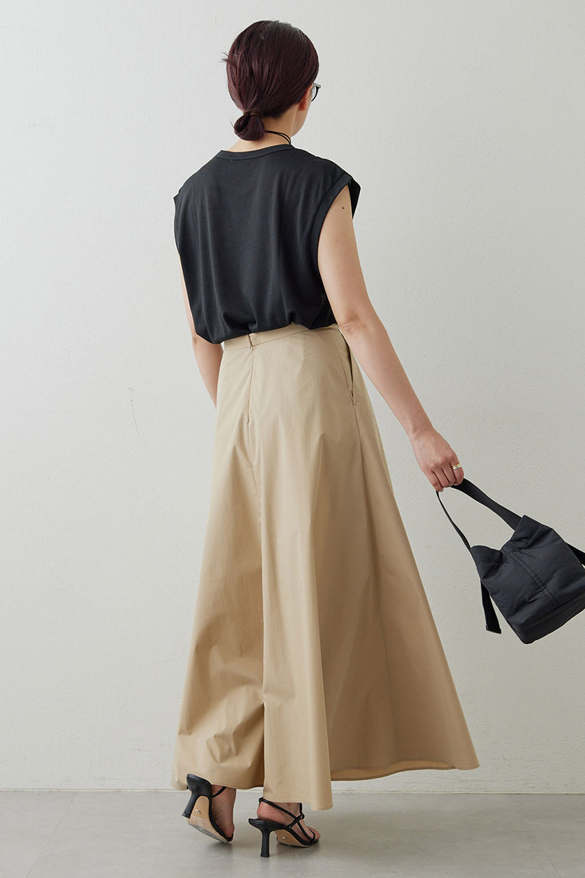 GALLARDAGALANTE(ガリャルダガランテ)｜フレアスカート/ベージュ の  