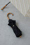 【予約販売】【2.718】ジャガード折り畳み傘 ガリャルダガランテ/GALLARDAGALANTE ブラック