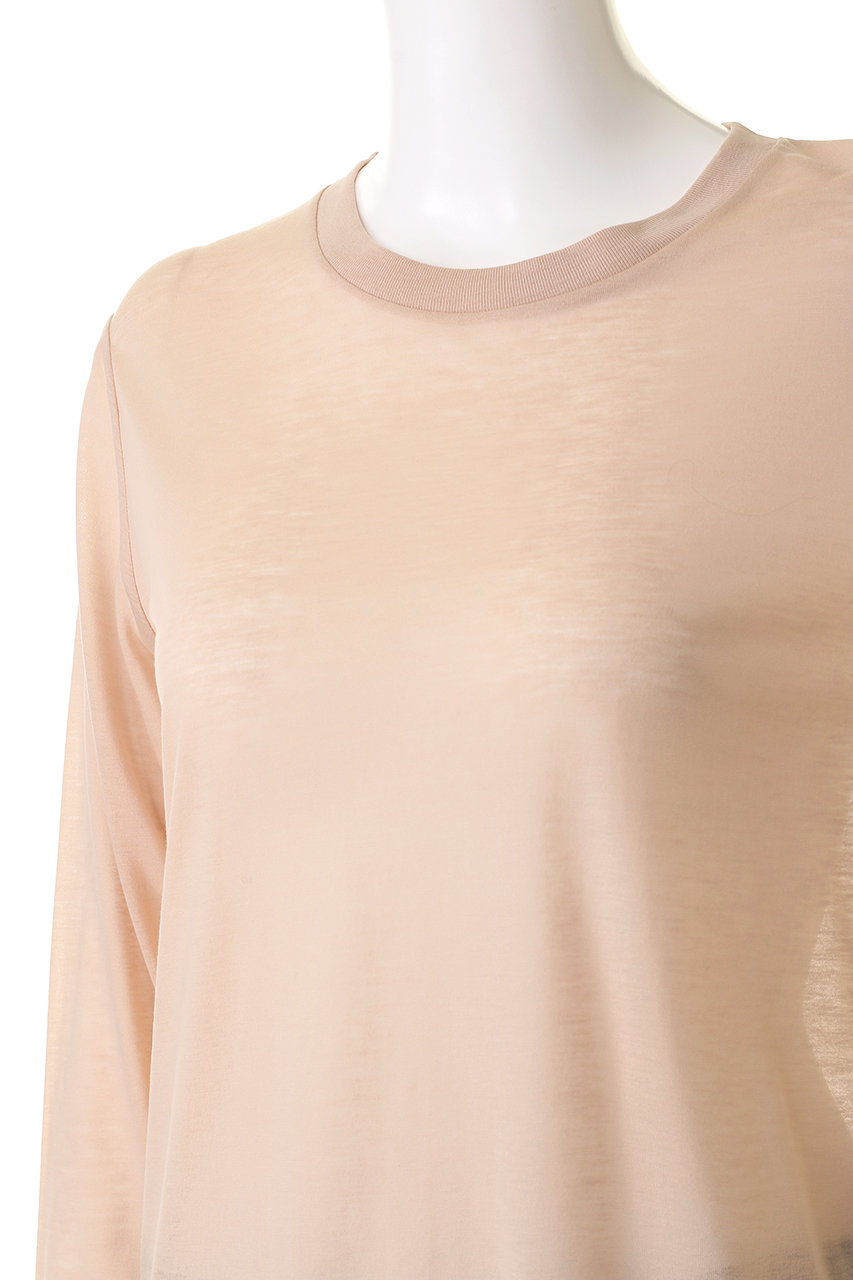 tシャツ 「BASERANGE」シアーロングスリーブTee レディース BASERANGE】シアーロングスリーブTee（Tシャツ/カットソー