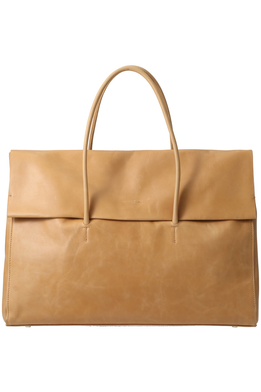 GALLARDAGALANTE 【Hoaw.】ヴィンテージ加工フラップボストン (ベージュ, F) ガリャルダガランテ ELLE SHOP GALLARDAGALANTE 【Hoaw.】ヴィンテージ加工フラップボストン (ベージュ, F) ガリャルダガランテ ELLE SHOP