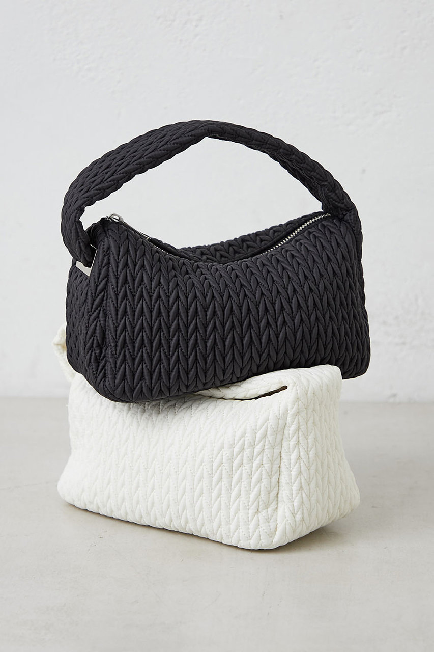 ガリャルダガランテ キルティング バッグ ブラック 1.9万 田丸まき 美  