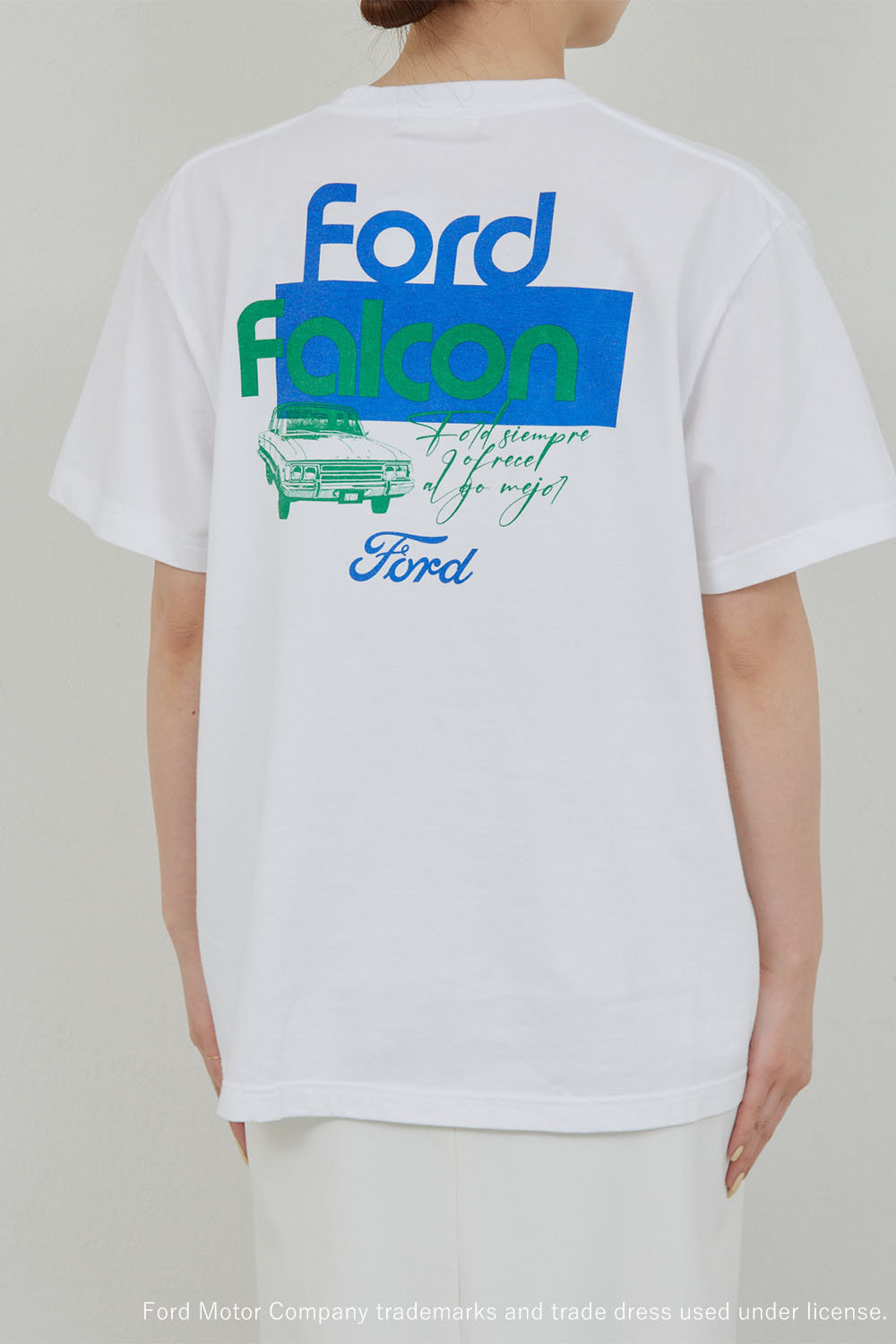 GALLARDAGALANTE(ガリャルダガランテ)｜FORD Tシャツ②/ホワイト