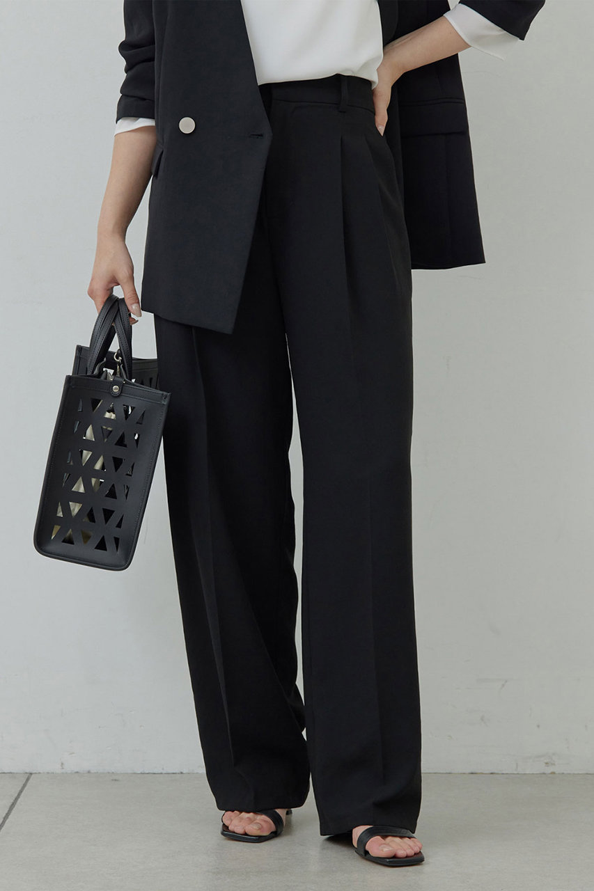 GALLARDAGALANTE ワイドドロストパンツ 黒 サイズ1 GALLARDAGALANTE