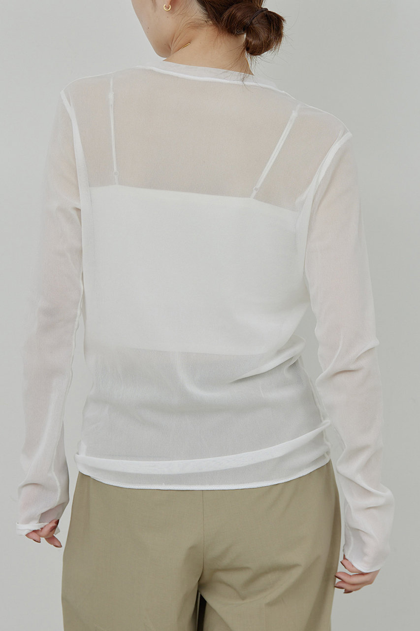 ガリャルダガランテ シアーチュールトップス GALLARDAGALANTE(ガリャルダガランテ)｜【La nature linge