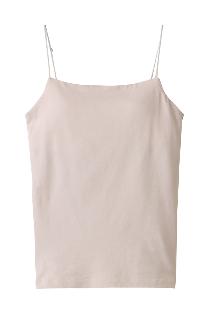 GALLARDAGALANTE 【La nature linge】ベア天竺キャミソール (ライトグレー, 1) ガリャルダガランテ ELLE SHOP GALLARDAGALANTE 【La nature linge】ベア天竺キャミソール (ライトグレー, 1) ガリャルダガランテ ELLE SHOP