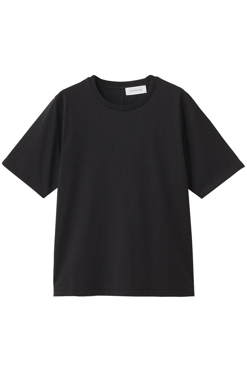 GALLARDAGALANTE 【HERITANOVUM】オーガニックコットンTシャツ (ブラック, F) ガリャルダガランテ ELLE SHOP GALLARDAGALANTE 【HERITANOVUM】オーガニックコットンTシャツ (ブラック, F) ガリャルダガランテ ELLE SHOP