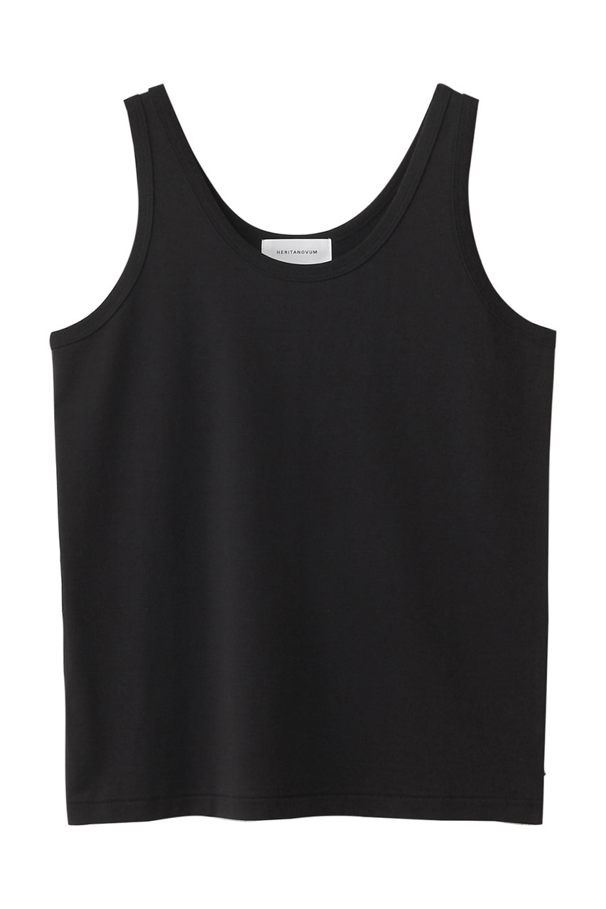 GALLARDAGALANTE 【HERITANOVUM】オーガニックコットンタンク (ブラック, F) ガリャルダガランテ ELLE SHOP GALLARDAGALANTE 【HERITANOVUM】オーガニックコットンタンク (ブラック, F) ガリャルダガランテ ELLE SHOP