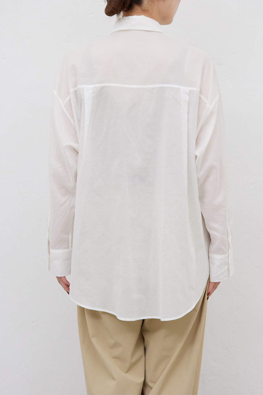 美品 GALLARDAGALANTE コットンローンシャツ 白 FREE 美品 GALLARDAGALANTE コットンローンシャツ 白 FREE - メルカリ