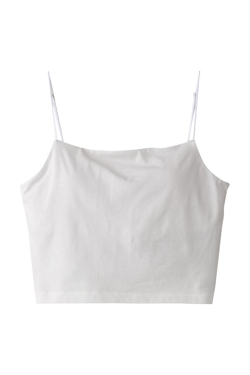 GALLARDAGALANTE 【La nature linge】ショートベアキャミソール (ホワイト, 0) ガリャルダガランテ ELLE SHOP GALLARDAGALANTE 【La nature linge】ショートベアキャミソール (ホワイト, 0) ガリャルダガランテ ELLE SHOP