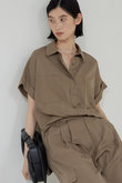 ミリタリーハーフスリーブシャツ