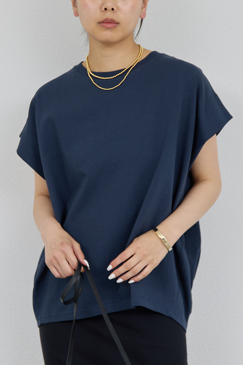 GALLARDAGALANTE タックコクーンTシャツ (ネイビー, F) ガリャルダガランテ ELLE SHOP GALLARDAGALANTE タックコクーンTシャツ (ネイビー, F) ガリャルダガランテ ELLE SHOP