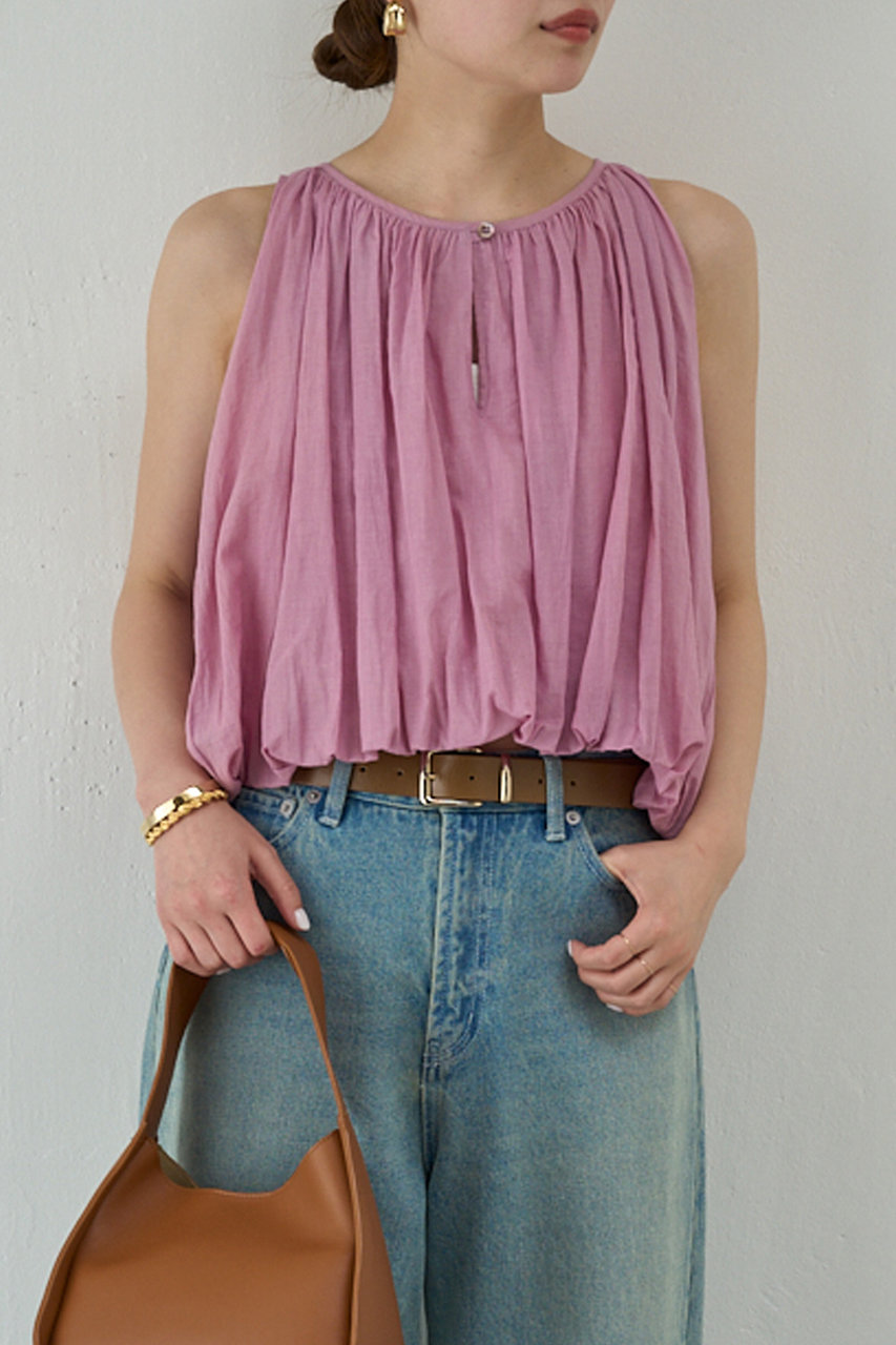 GALLARDAGALANTE 【WALANCE】オーガニックコットンバルーンブラウス (パープル, F) ガリャルダガランテ ELLE SHOP GALLARDAGALANTE 【WALANCE】オーガニックコットンバルーンブラウス (パープル, F) ガリャルダガランテ ELLE SHOP
