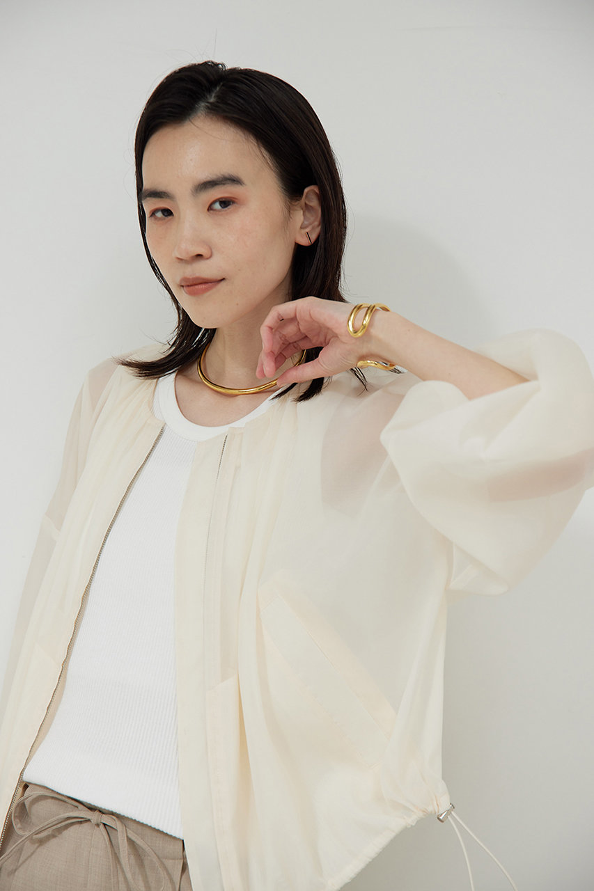 超美品✨タグ付き✨新品未使用 ガリャルダガランテ シアーブルゾン カーディガン 超美品✨タグ付き✨新品未使用 ガリャルダガランテ シアー