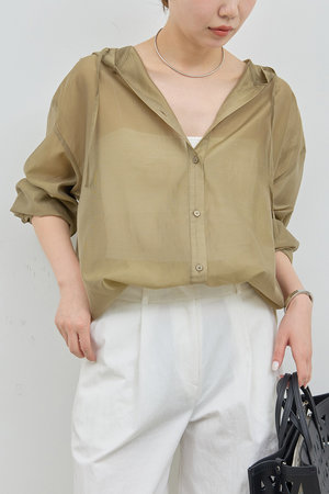 【美品】ガリャルダガランテ♡千鳥柄ブラウス Tシャツ GALLARDAGALANTE ガリャルダガランテ - レディース シャツ