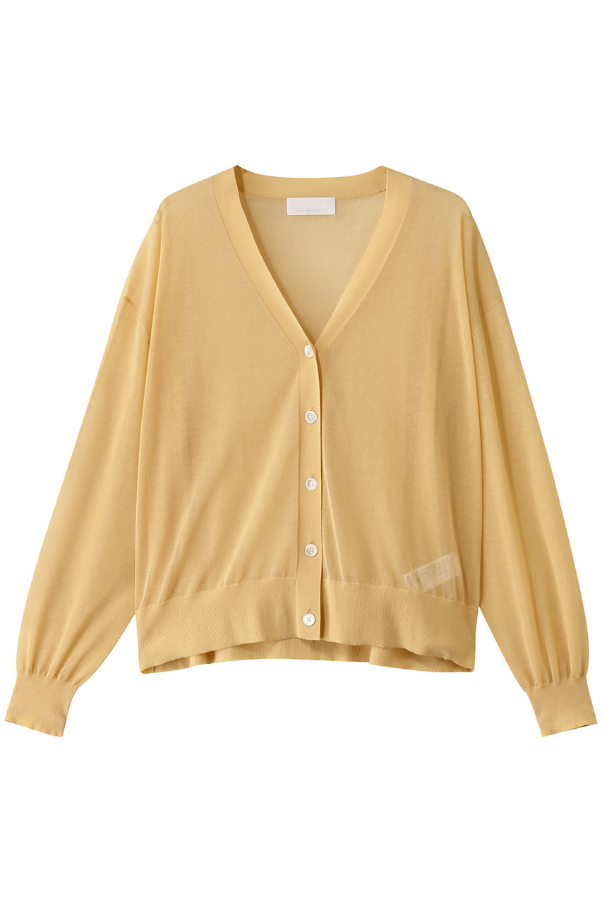 GALLARDAGALANTE シアーカーディガン (レモンイエロー, F) ガリャルダガランテ ELLE SHOP GALLARDAGALANTE シアーカーディガン (レモンイエロー, F) ガリャルダガランテ ELLE SHOP