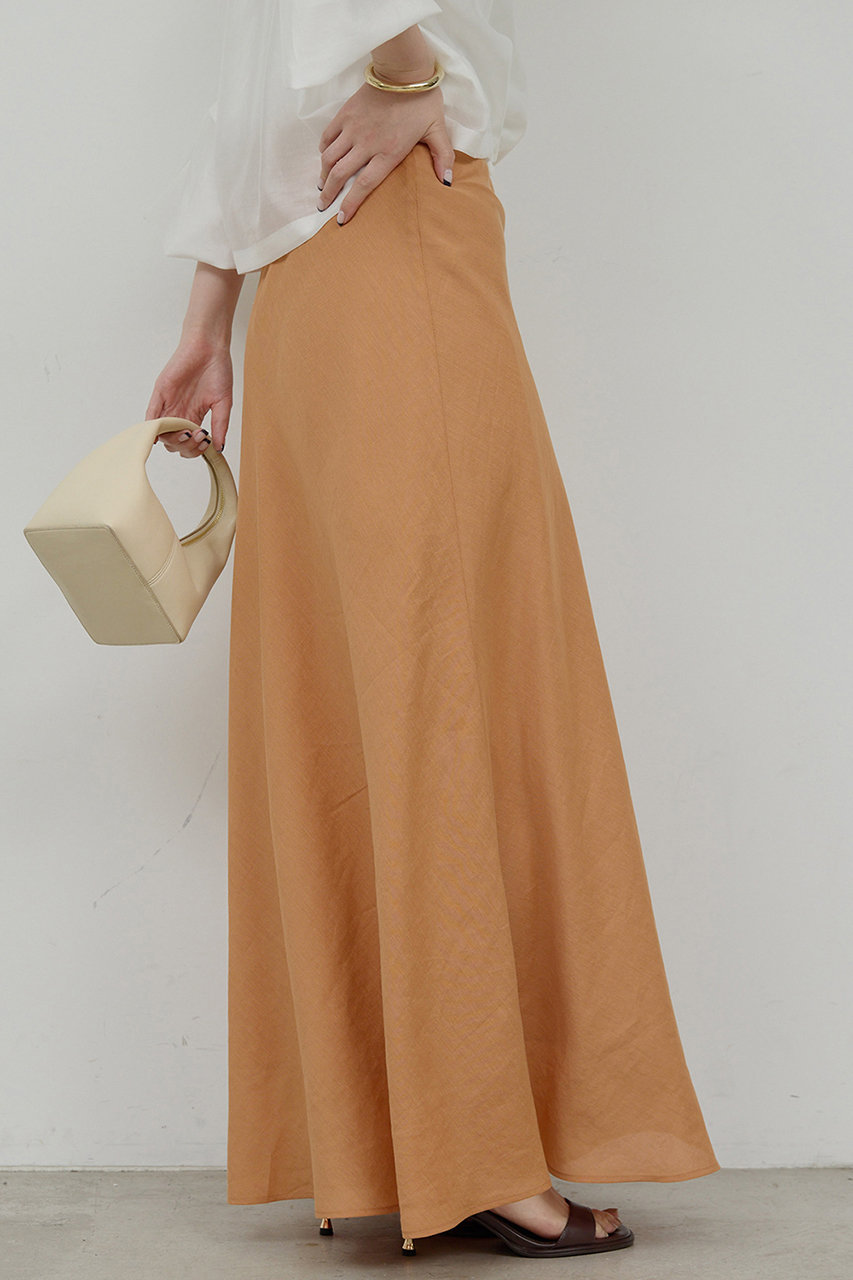 リネンフレアスカート