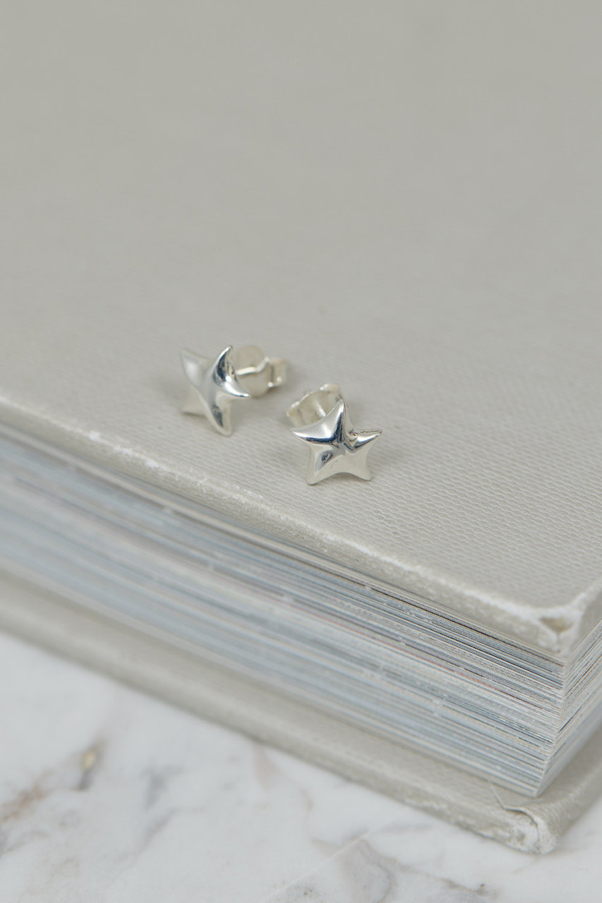 GALLARDAGALANTE スタースタッドピアス (シルバー, F) ガリャルダガランテ ELLE SHOP GALLARDAGALANTE スタースタッドピアス (シルバー, F) ガリャルダガランテ ELLE SHOP