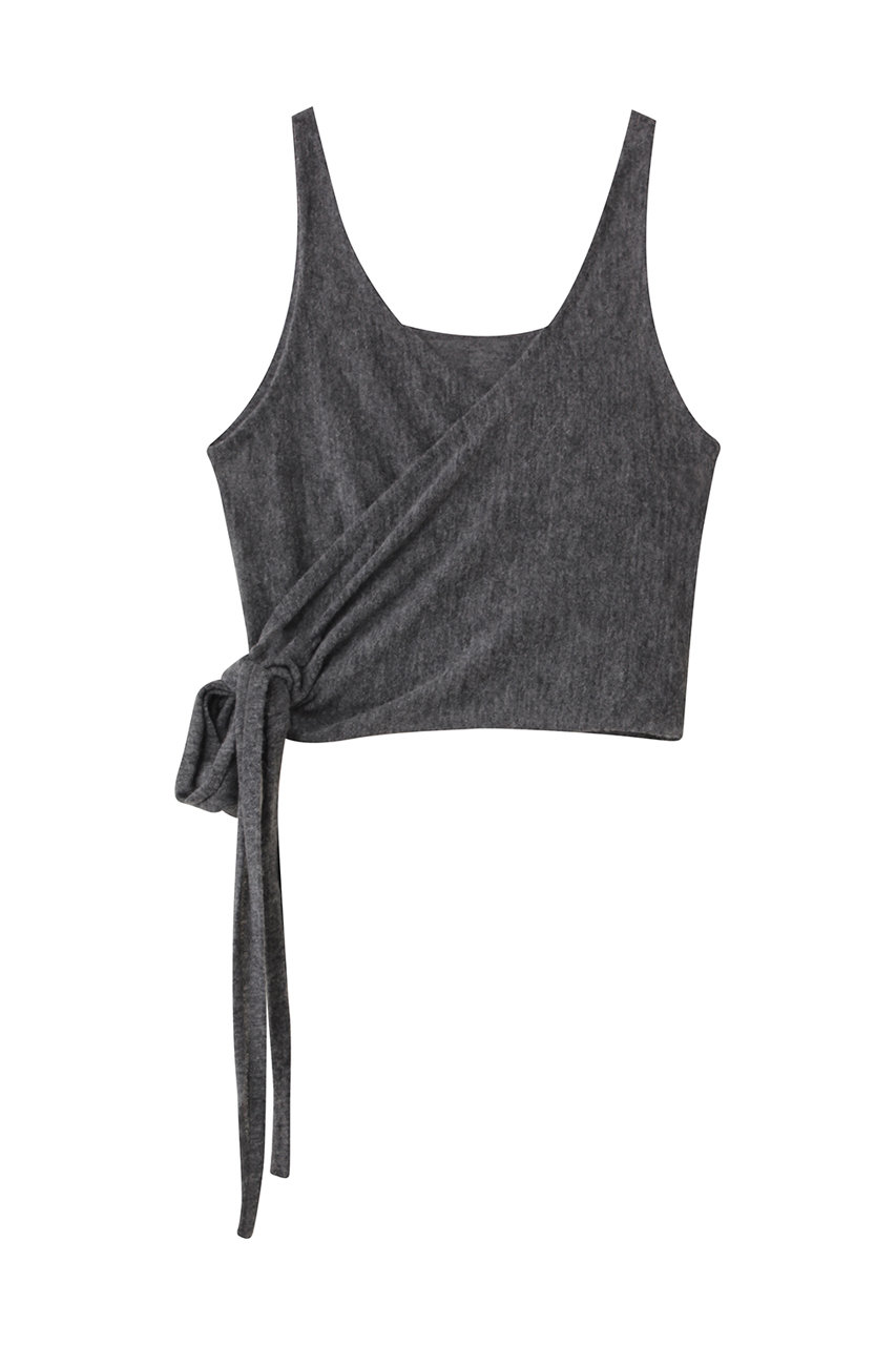 【新品、未使用品】ガリャルダガランテ　カシュクールニット　チャコールグレー 楽天ポイント還元】GALLARDAGALANTE 【アンサンブル対応】カシュクール