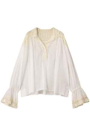 ガリャルダガランテ/GALLARDAGALANTEの【HERITANOVUM】クロシェットシャツ(110400/110403)