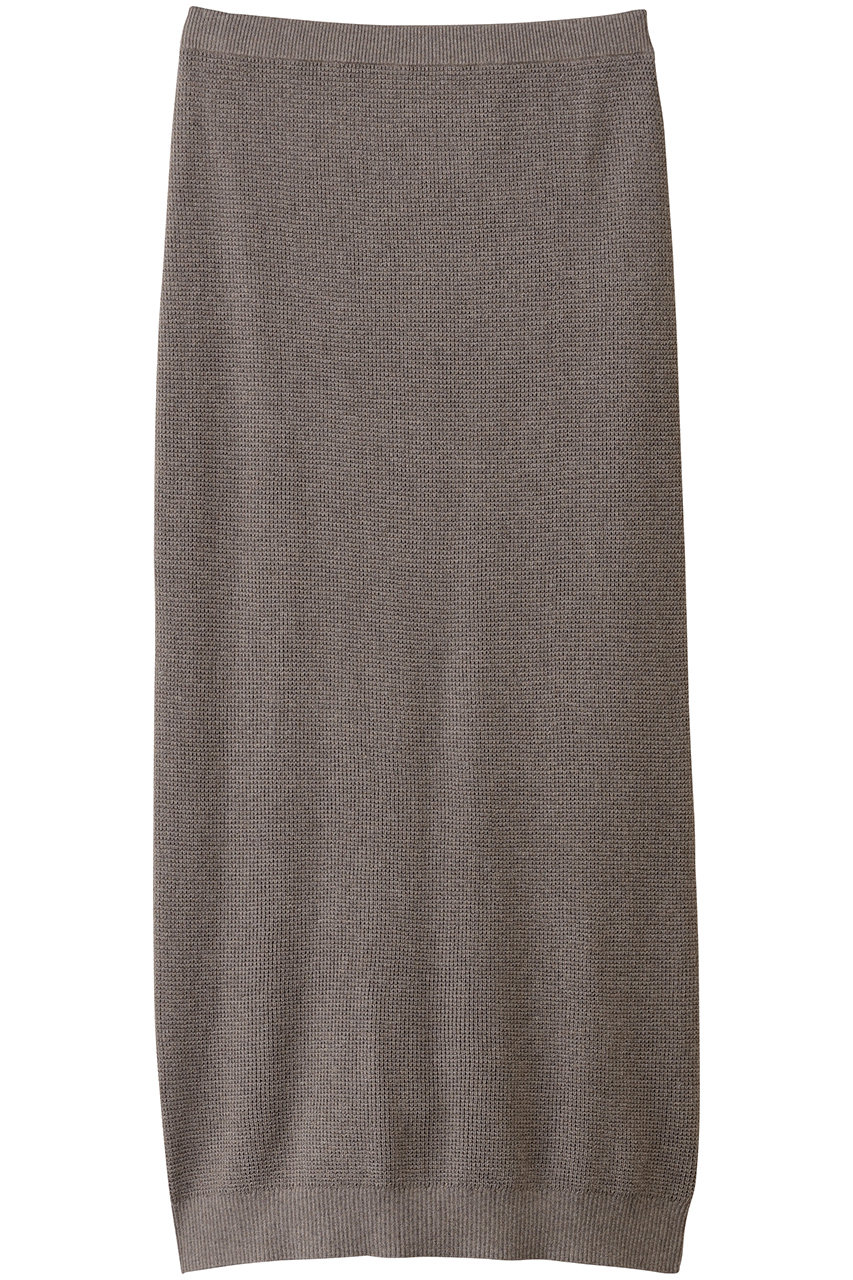 ガリャルダガランテ/GALLARDAGALANTEの【HERITANOVUM】ワッフルタイトスカート(モカ/GGH1052101A0001)