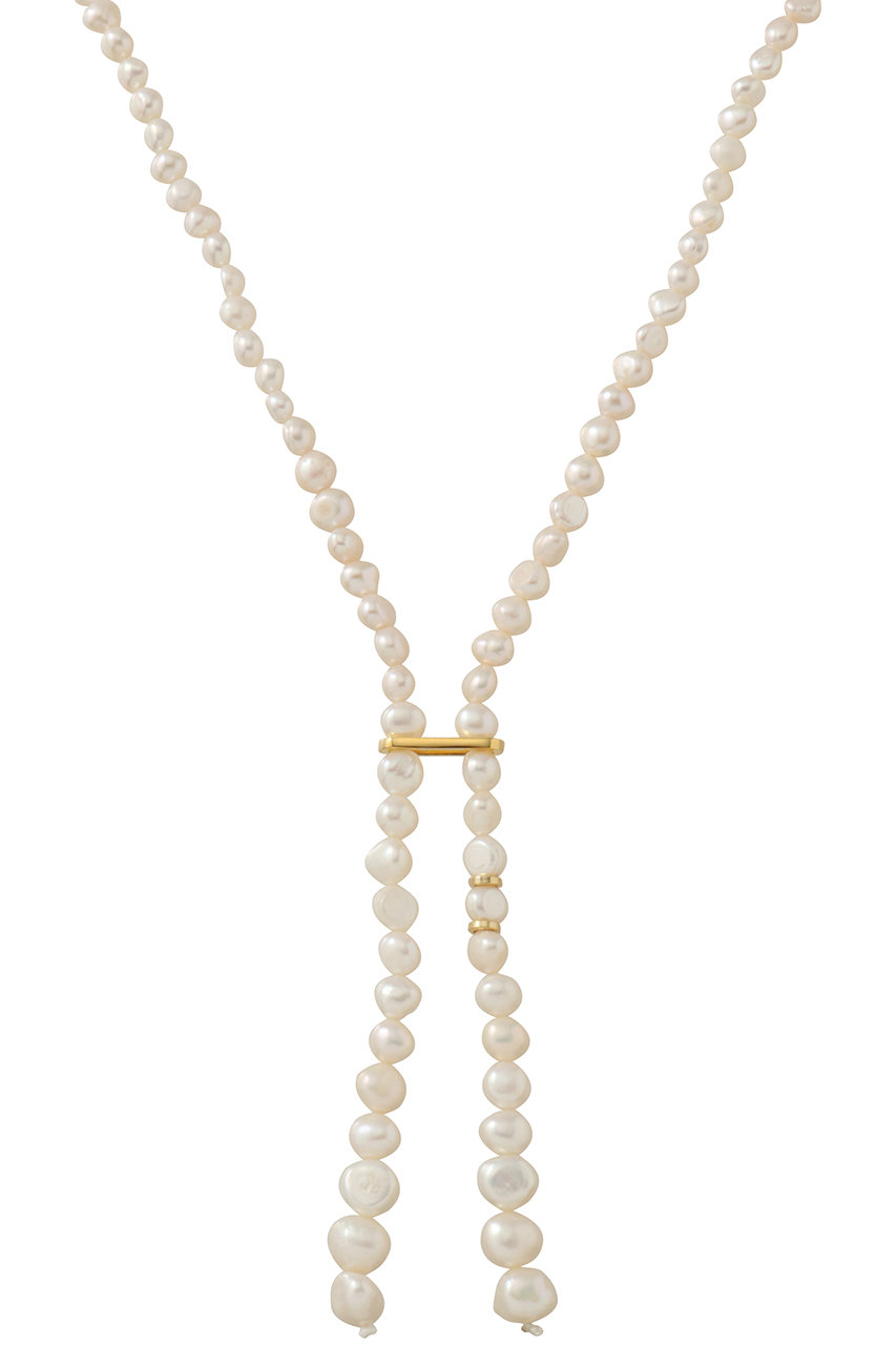 GALLARDAGALANTE 【EO】ロングパールネックレス別注 (ゴールド, F) ガリャルダガランテ ELLE SHOP GALLARDAGALANTE 【EO】ロングパールネックレス別注 (ゴールド, F) ガリャルダガランテ ELLE SHOP