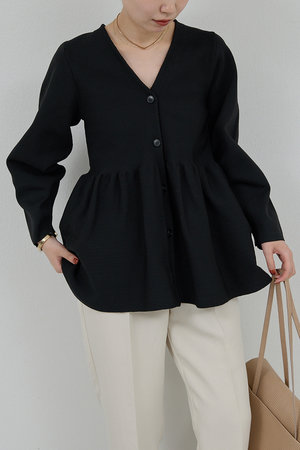 ガリャルダガランテ/GALLARDAGALANTEのペプラムロングカーデ(110300/110303)