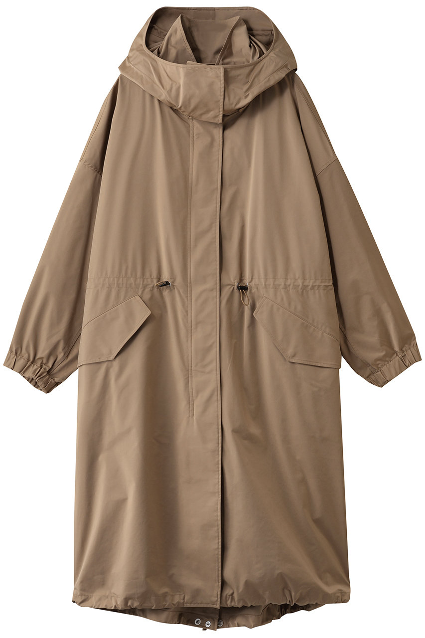 GALLARDAGALANTE ウォータープルーフロングコート (ベージュ, F) ガリャルダガランテ ELLE SHOP