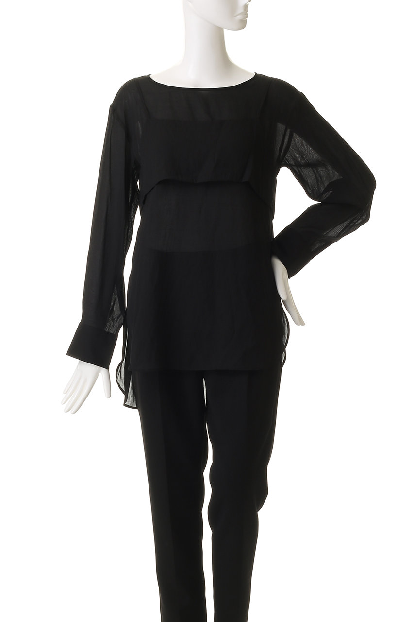 GALLARDAGALANTE(ガリャルダガランテ)｜ビスチェレイヤードシャツ