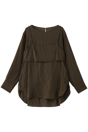 ガリャルダガランテ/GALLARDAGALANTEの【予約販売】ビスチェレイヤードシャツ(110400/110403)