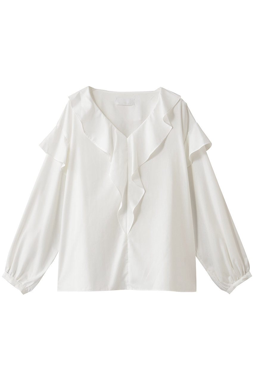 ラッフルフリルブラウス
