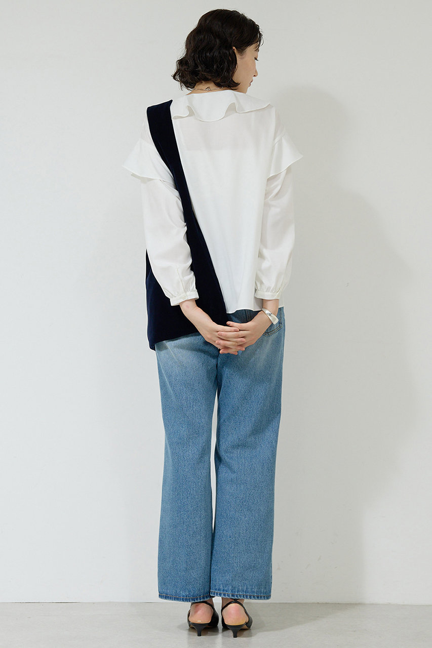 GALLARDAGALANTE(ガリャルダガランテ)｜ラッフルフリルブラウス