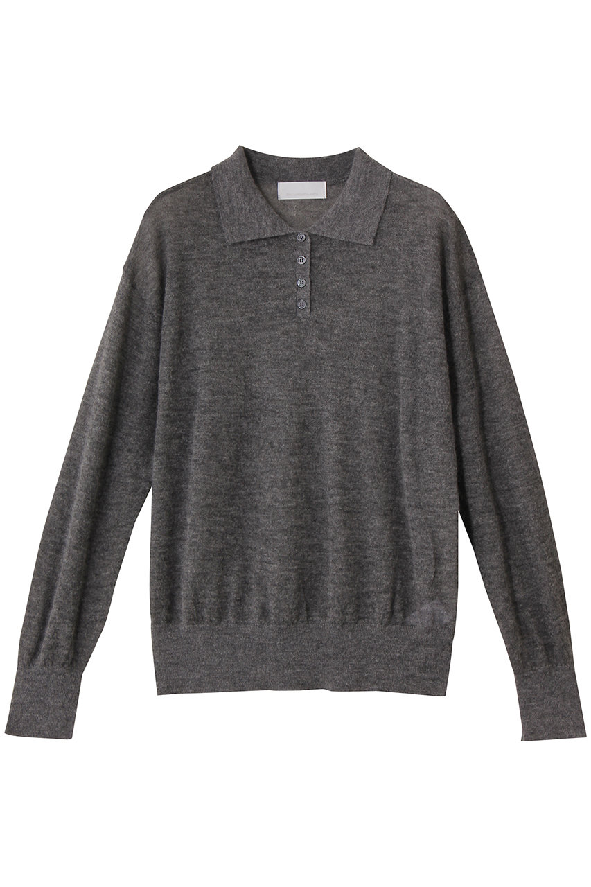 ガリャルダガランテ/GALLARDAGALANTEのシアーモヘヤポロニット(グレー/GGZ1052205A0002)