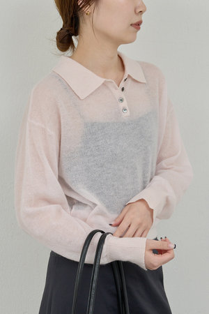 ガリャルダガランテ/GALLARDAGALANTEのシアーモヘヤポロニット(110300/110301)