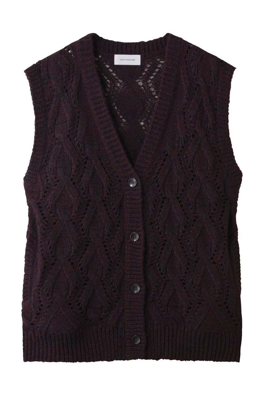 GALLARDAGALANTE(ガリャルダガランテ)｜【HERITANOVUM】ケーブルニット