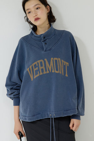 GALLARDAGALANTEガリャルダガランテ ノースリハーフジップスウェット GALLARDAGALANTEガリャルダガランテ ノースリハーフジップ