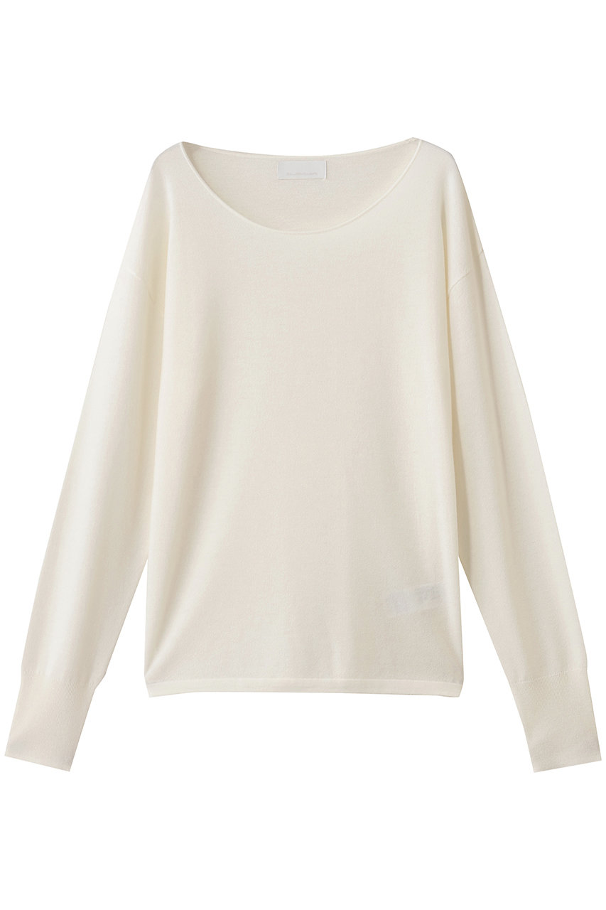 GALLARDAGALANTE メリノウールニットプルオーバー (オフホワイト, F) ガリャルダガランテ ELLE SHOP