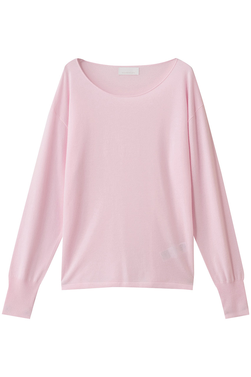 GALLARDAGALANTE メリノウールニットプルオーバー (ピンク, F) ガリャルダガランテ ELLE SHOP