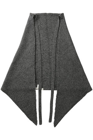 ガリャルダガランテ/GALLARDAGALANTEの【ASAUCE MELER】ウールキャメルエプロンストール(140100/140101)