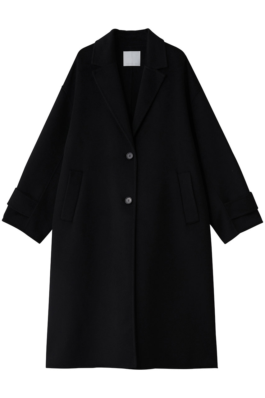 GALLARDAGALANTE リバーチェスターコート (ブラック, F) ガリャルダガランテ ELLE SHOP