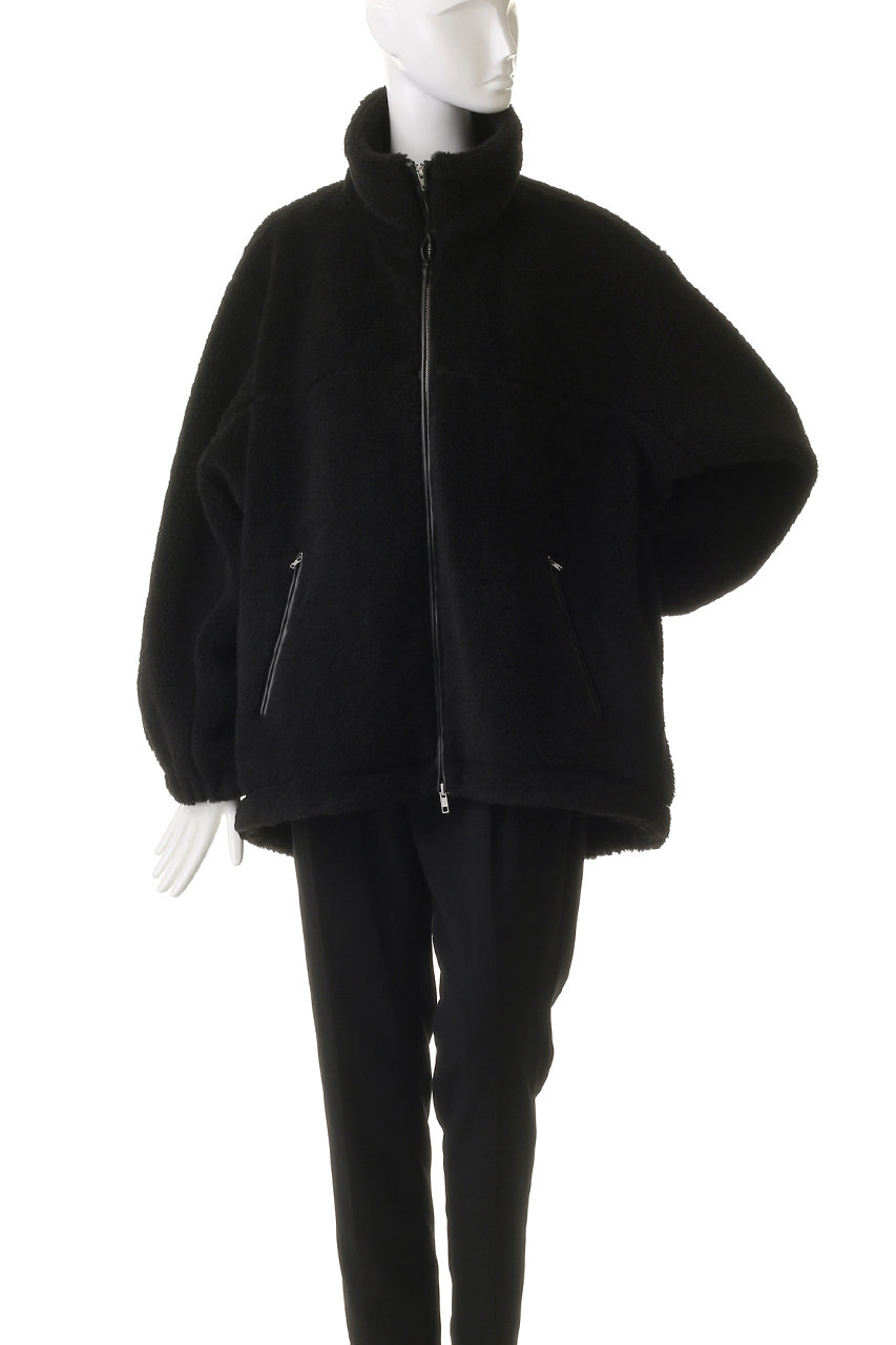 ガリャルダガランテ★ボアブルゾン⭐︎ブラック⭐︎ブラック GALLARDAGALANTE(ガリャルダガランテ)｜ボアブルゾン/ブラック の通販