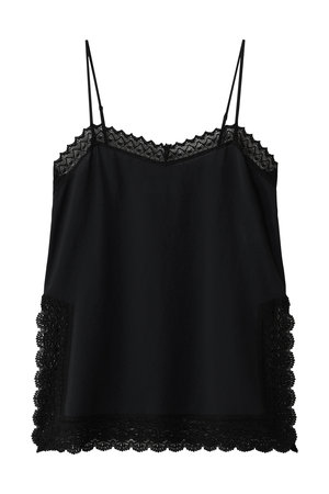 ガリャルダガランテ/GALLARDAGALANTEの【HERITANOVUM】レースキャミソール(110100/110101)