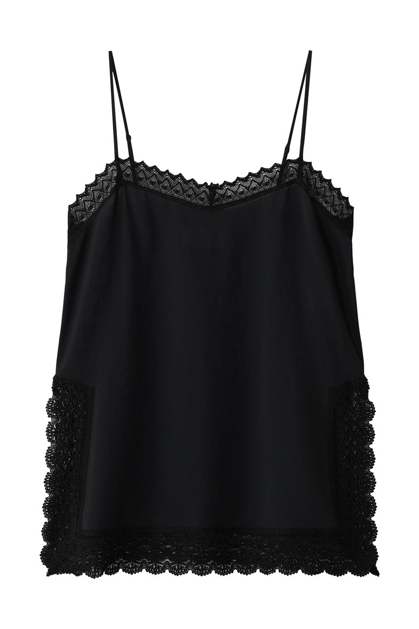 ガリャルダガランテ/GALLARDAGALANTEの【HERITANOVUM】レースキャミソール(ブラック/GGH1052504A0001)