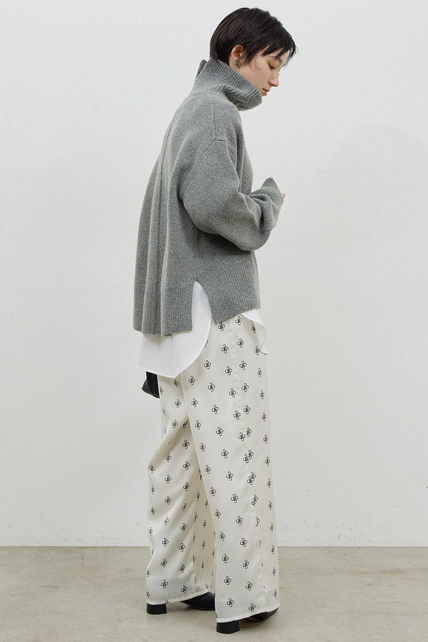 GALLARDAGALANTE(ガリャルダガランテ)｜プリントサテンパンツ