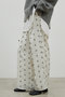 プリントサテンパンツ ガリャルダガランテ/GALLARDAGALANTE